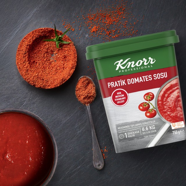Knorr Professional Pratik Domates Sosu Reçete Kitapçığı